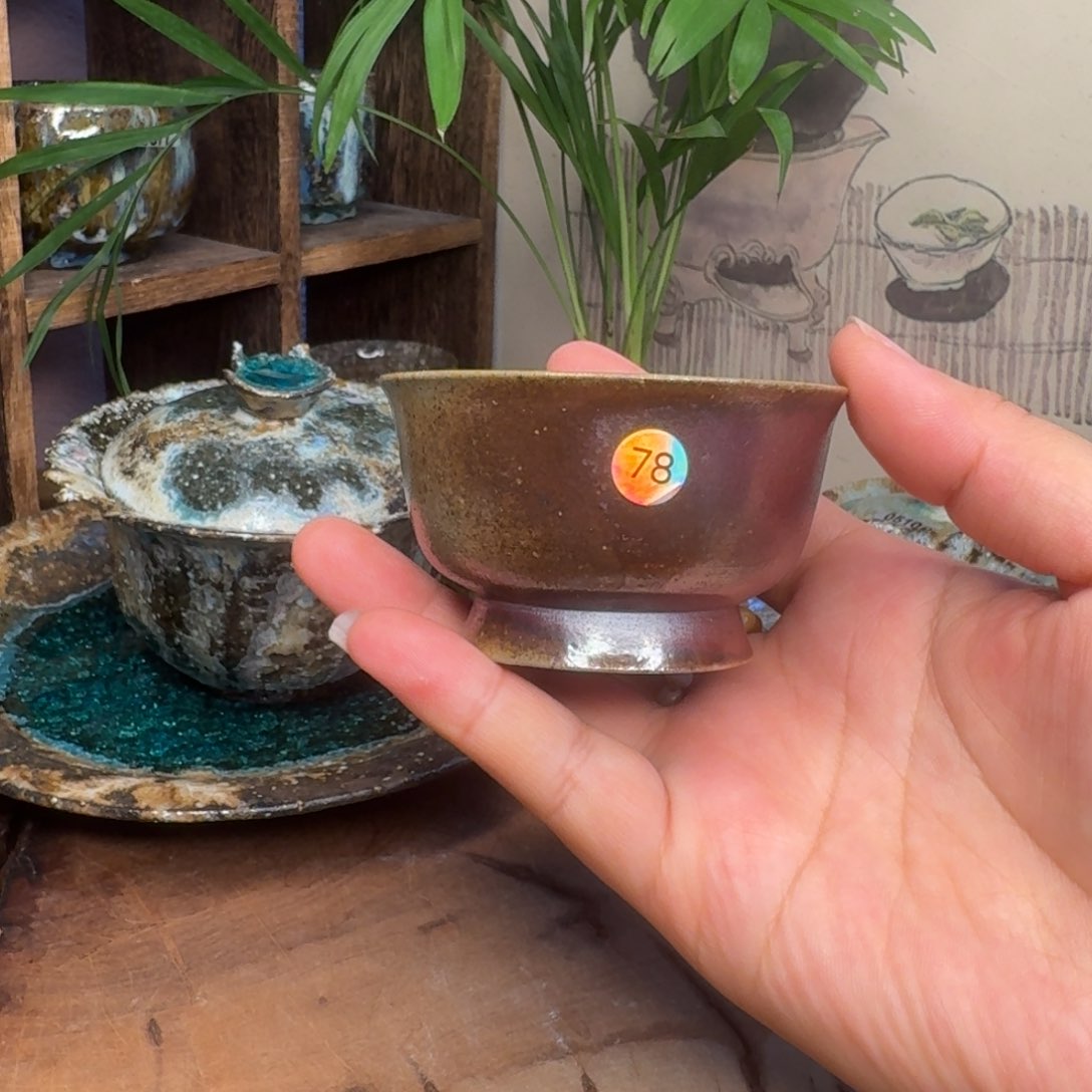 杯子，柴烧福利杯78