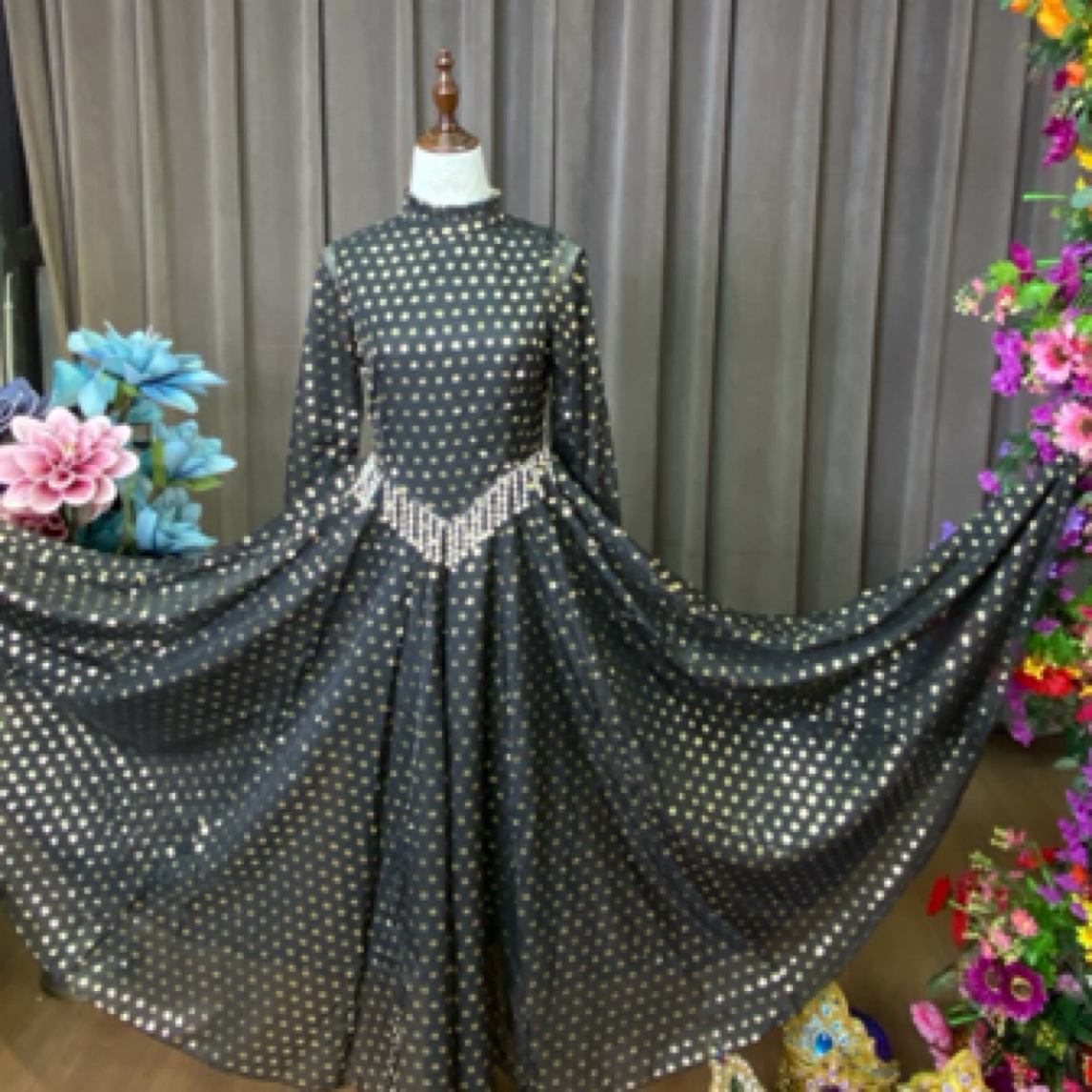 黑色雪纺纱洋气时尚气质无袖网红显瘦走秀波点名媛百搭