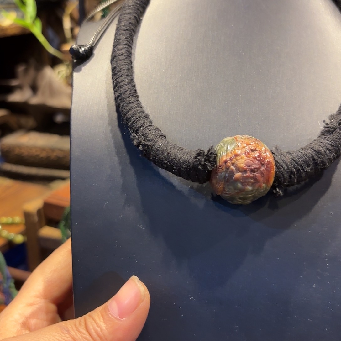 翡翠颈饰未镶嵌原创