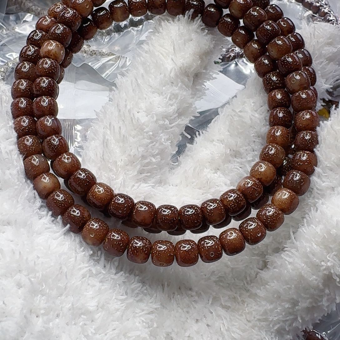 手串星月菩提276殿堂粉冰遇华星月菩提87-108