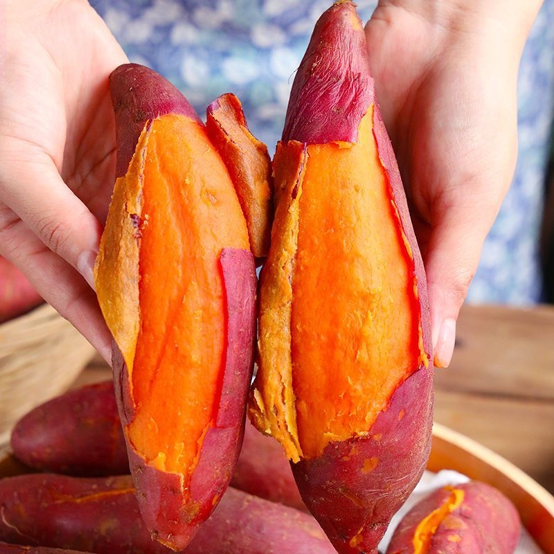 西瓜红蜜薯无筋无丝软糯香甜安徽红薯农家自种糖心健康坏损包赔