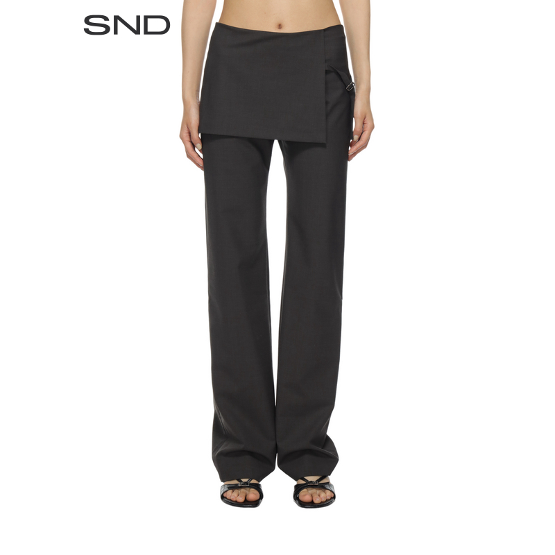 【SNDPALOMA WOOL 设计师品牌】SND SS25 宽松西装长裤