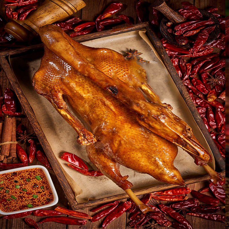 荣昌卤鹅整只3斤礼盒装卤味熟食即食凉菜地方特色美食卤味私房菜