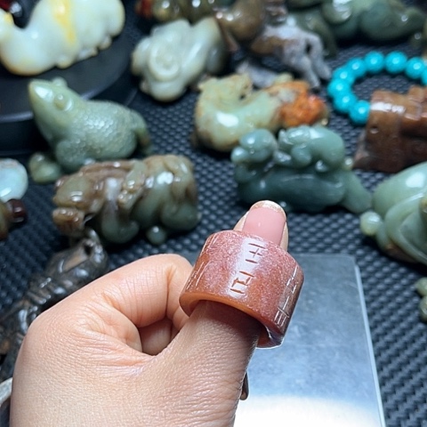 白玉菩提吊坠摆件