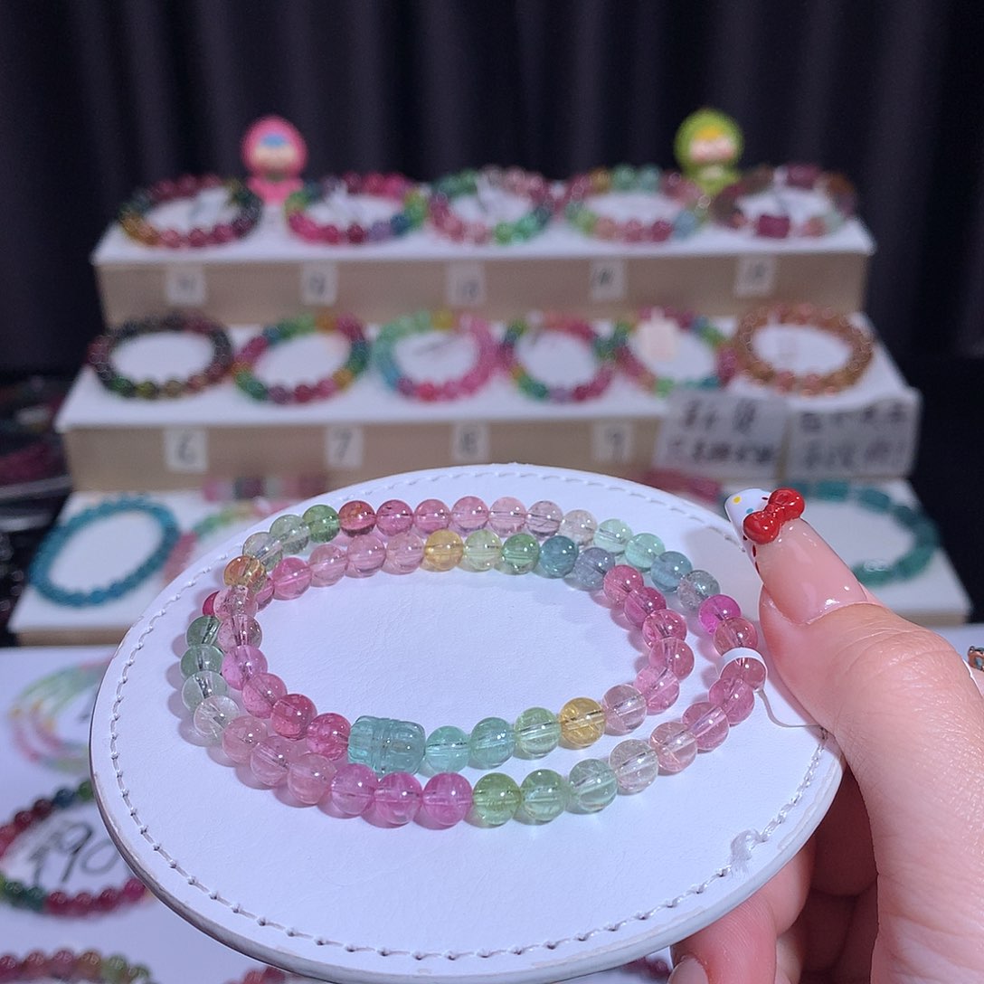 碧玺手链未镶嵌碧玺