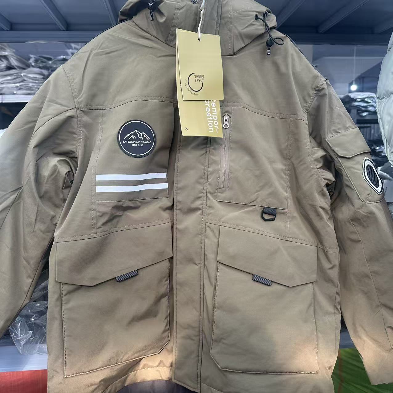 【0】7999冬季潮流百搭防寒服