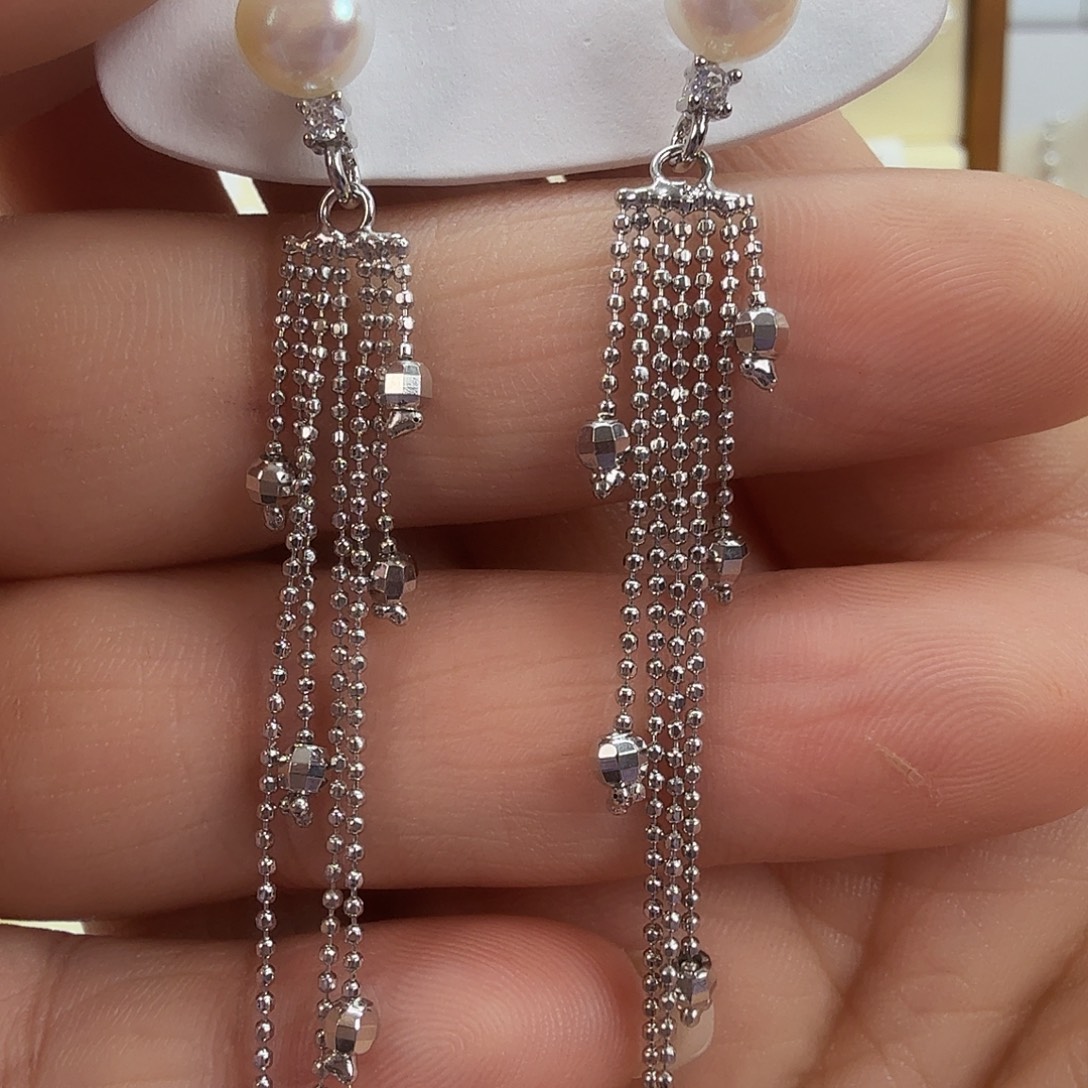 未镶嵌耳饰淡水珍珠