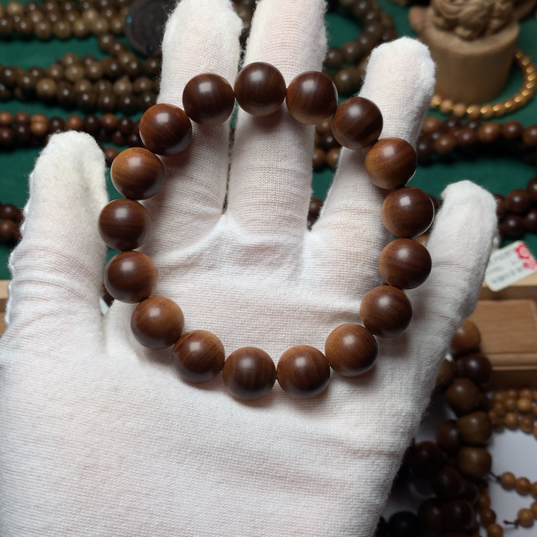 檀香木手串/手链老山檀香1.2沉水