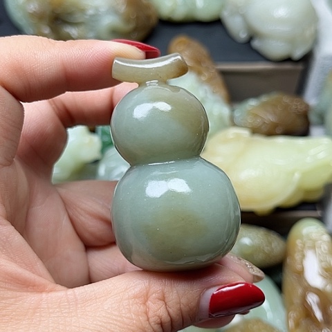 颈饰未镶嵌和田玉小****咪