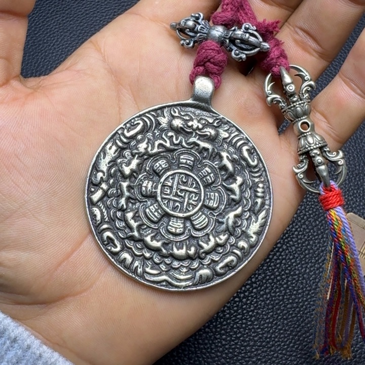 板***想泥塑藏式风格九宫格..