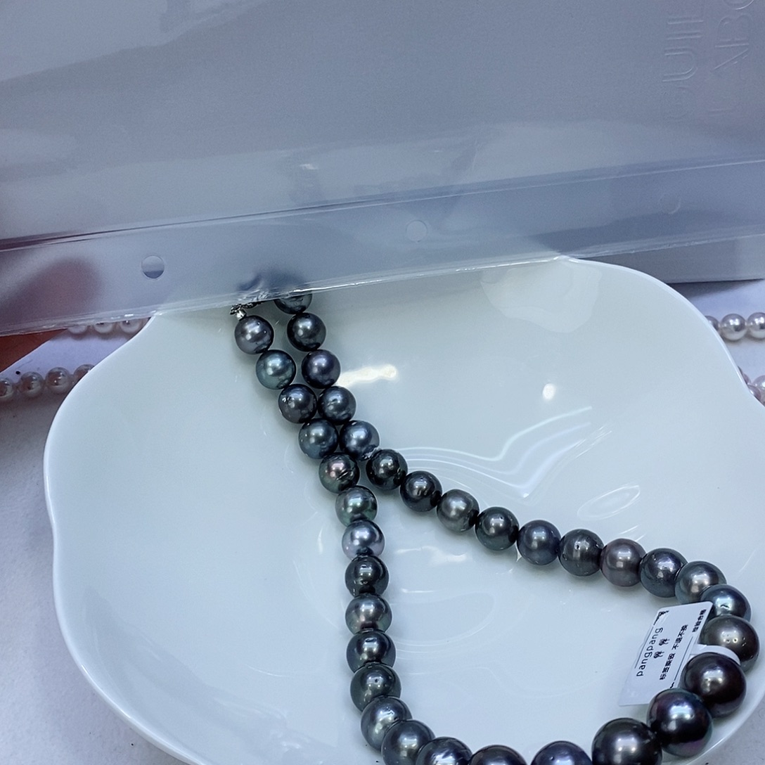 海水珍珠颈饰银S925镶嵌