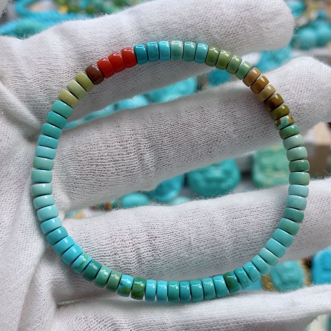 绿松石珠宝奇石未镶嵌