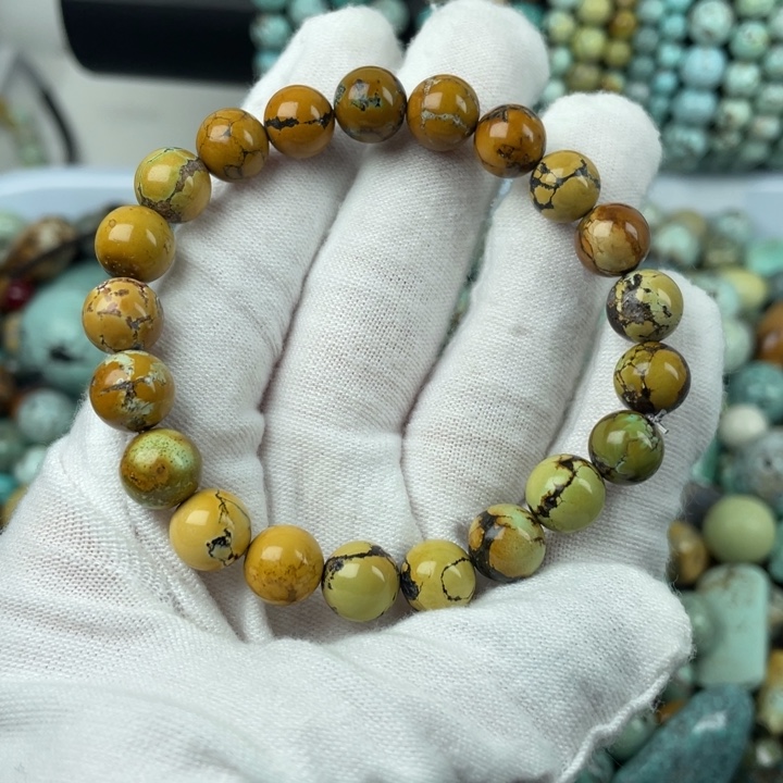 怀***生绿松石未镶嵌配饰8.7