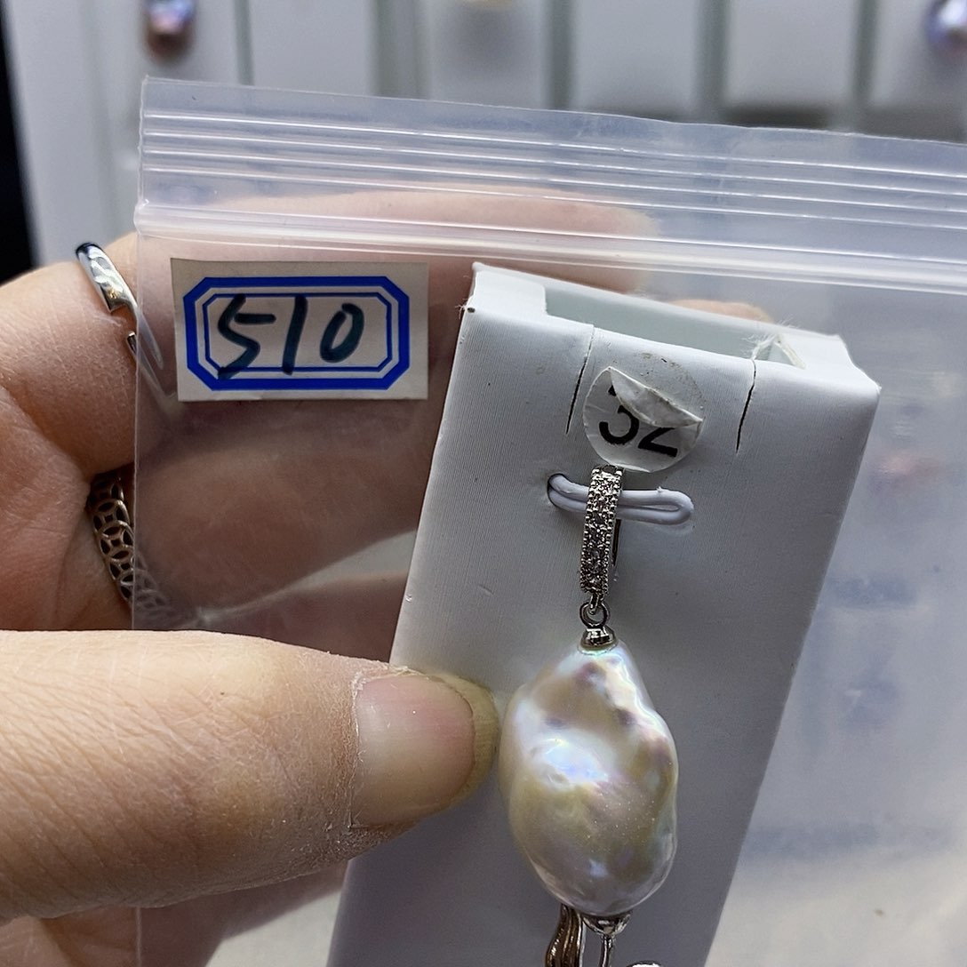 颈饰合金淡水珍珠