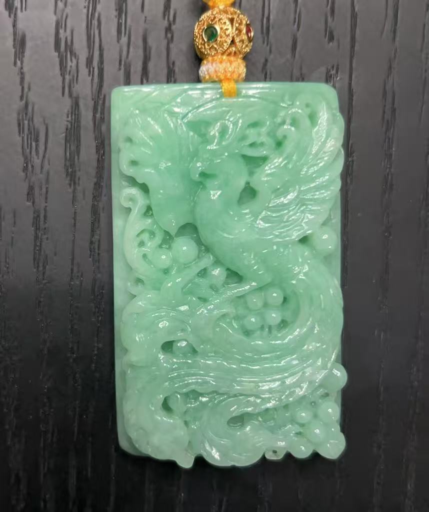 天然缅甸翡翠吊坠3169