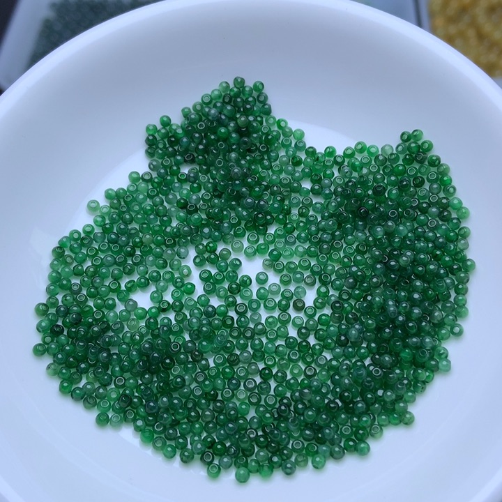 散珠翡翠卡2冰阳绿50个