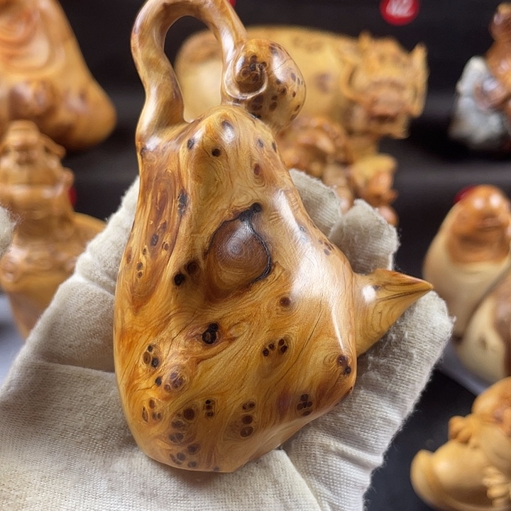 柏木（崖柏）把把壶