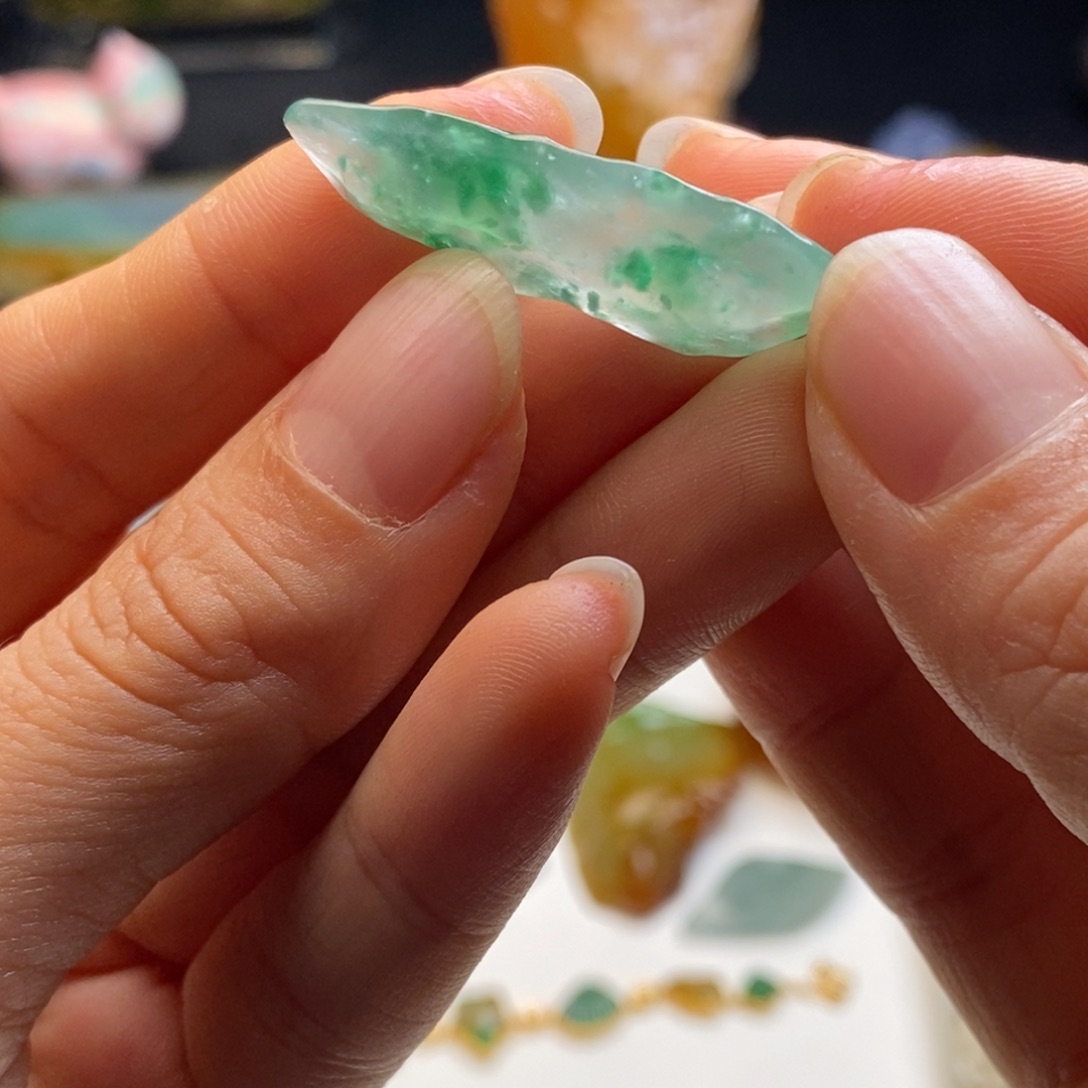 定制翡翠未镶嵌包工