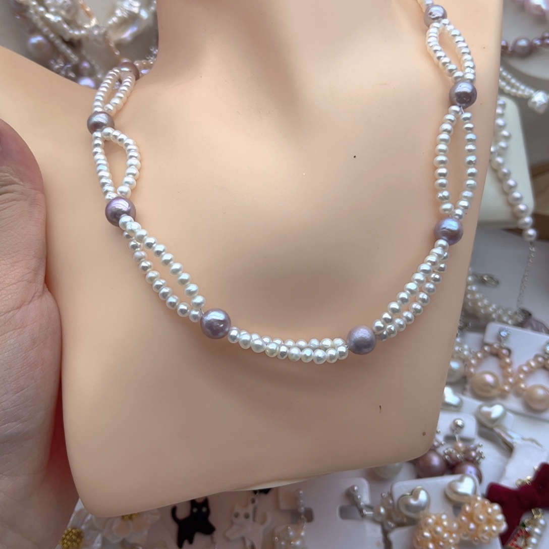 淡水珍珠颈饰未镶嵌