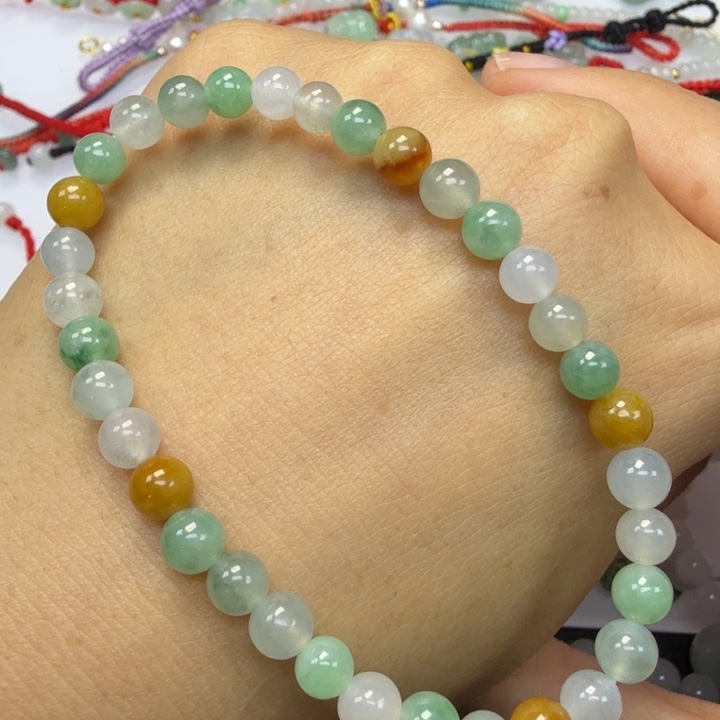 翡翠未镶嵌手串8999999