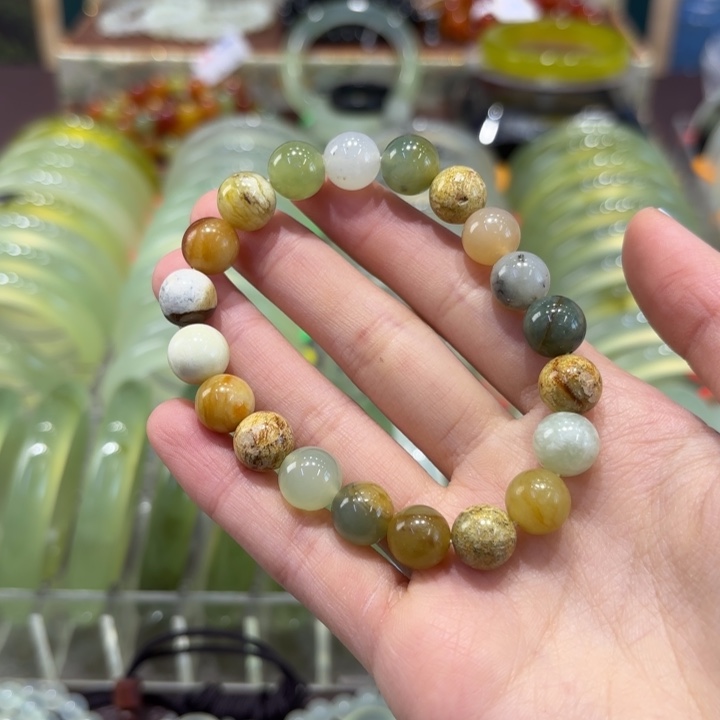 潜***岫玉未镶嵌手镯天然
