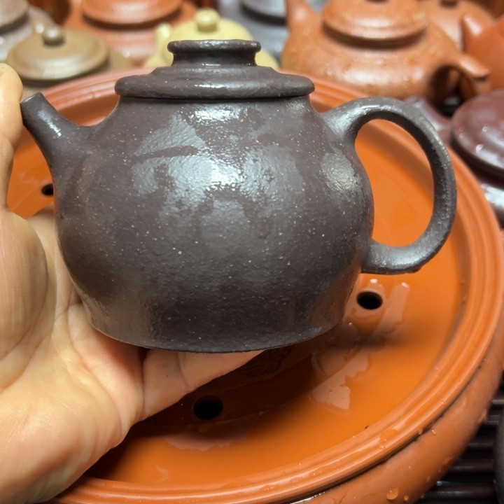 茶壶紫砂宜兴原矿天青