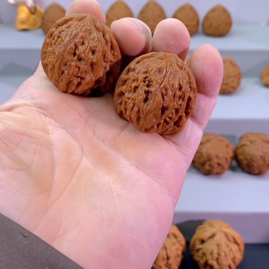 文玩核桃把件35全品平谷寿桃