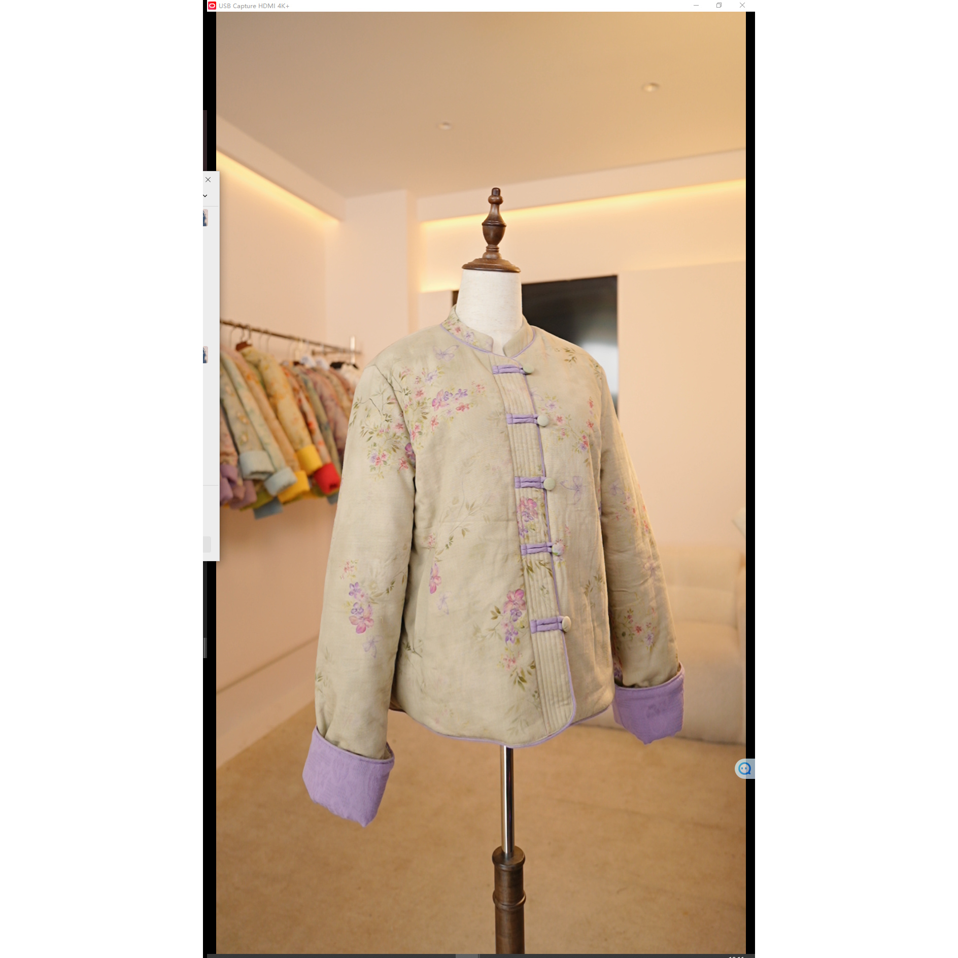 【飞烟】冬季国风新中式冬款棉服上衣女