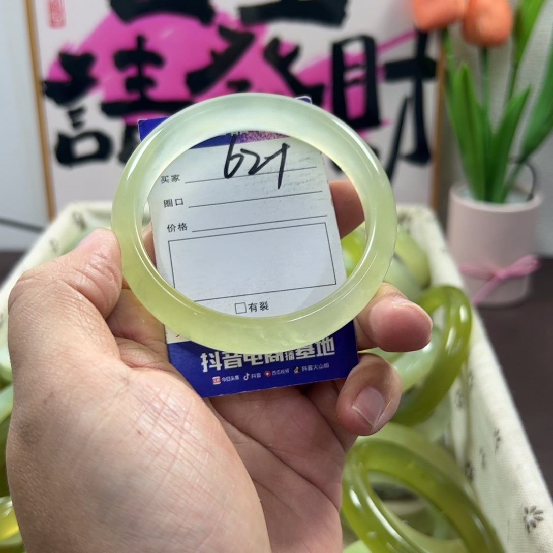 蛇纹石玉手镯未镶嵌246