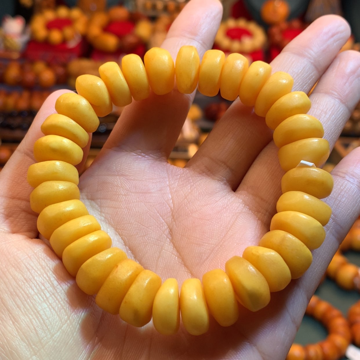 【闪购商品】蜜蜡手串未镶嵌蜜蜡手串