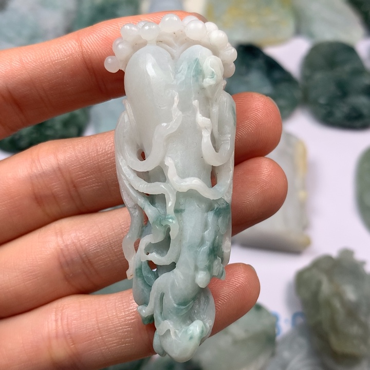 定制翡翠翡翠未镶嵌