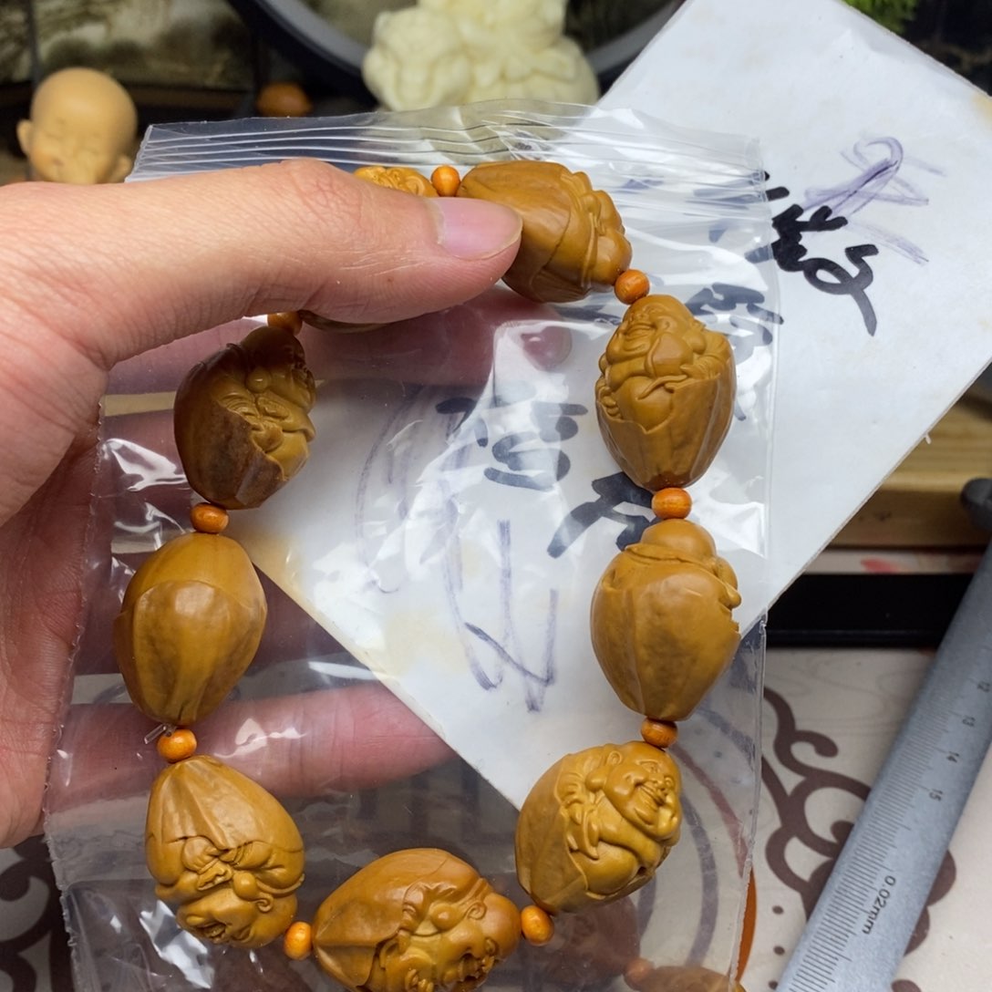 橄榄核手串/手链橄榄核雕工艺手串