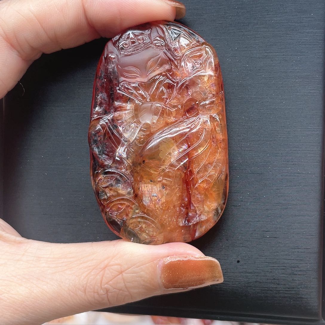 水晶吊坠(不含链)未镶嵌S****y