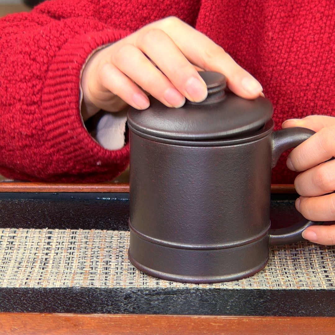 【闪购商品】绿泥茶杯高货放漏