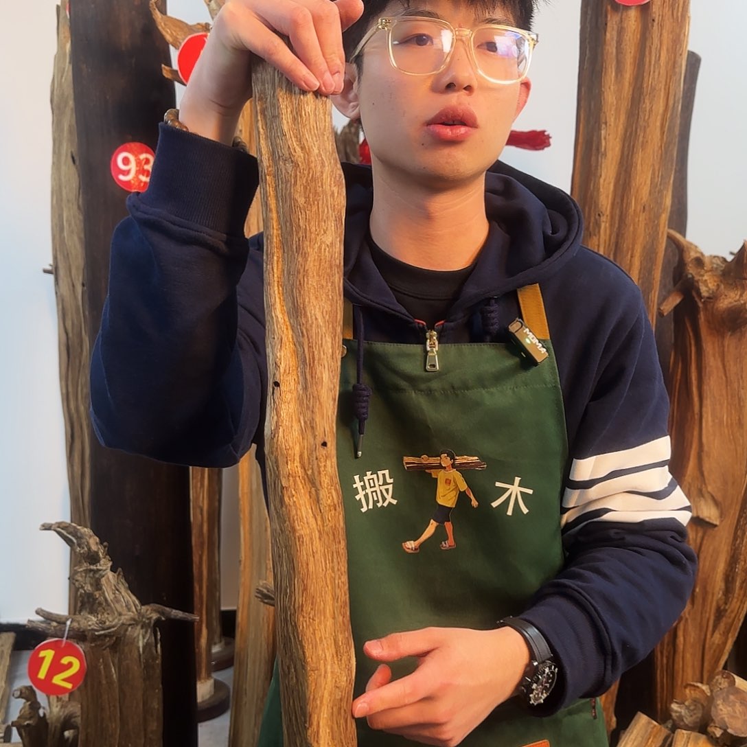 沉香摆件天然沉香原木摆件➕底座