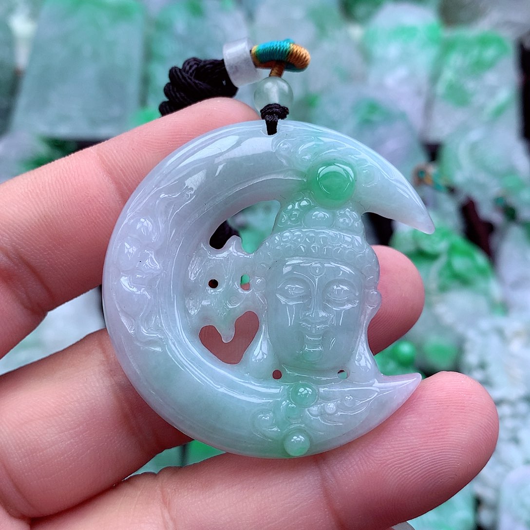 翡翠吊坠(不含链)未镶嵌