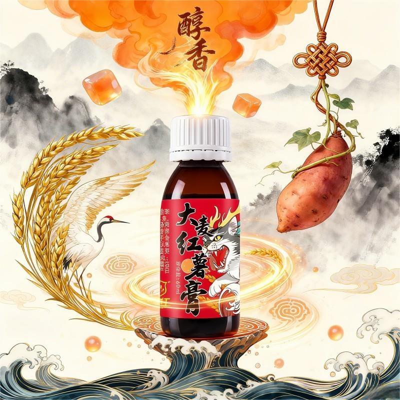 穿透王【双十一大促】大麦红薯膏多种香甜垂钓鲫鲤草鳊青鱼饵添