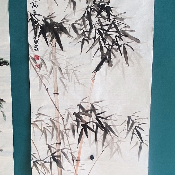 国画三尺手绘作品