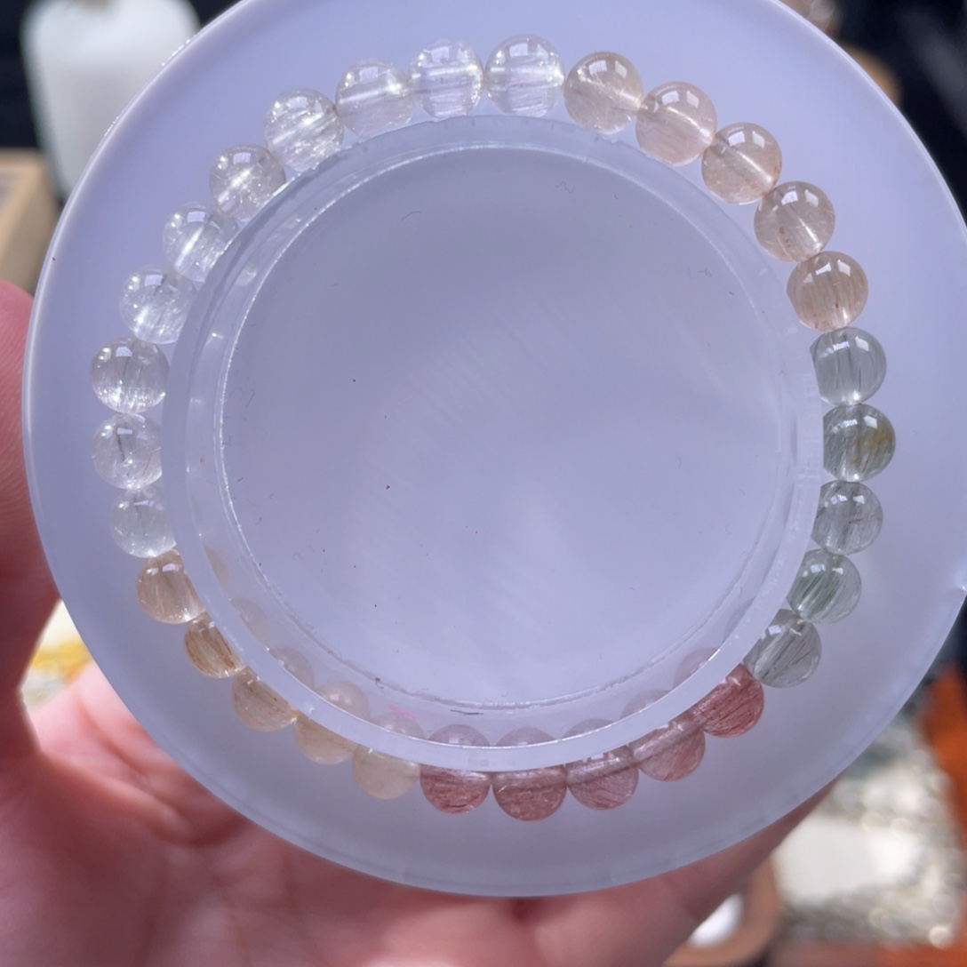 水晶手链未镶嵌₊***⁺156   6mm  