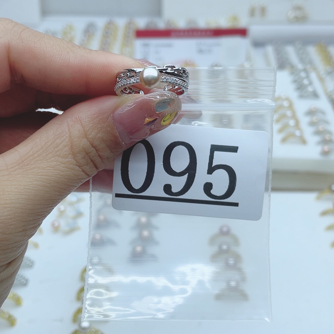 淡水珍珠珠宝奇石合金095