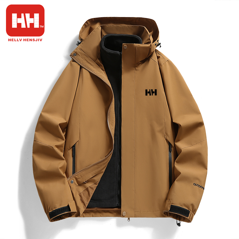 【GT】HH挪威海丽户外夜冲锋衣三合一男女防风防水登山服装进藏旅游