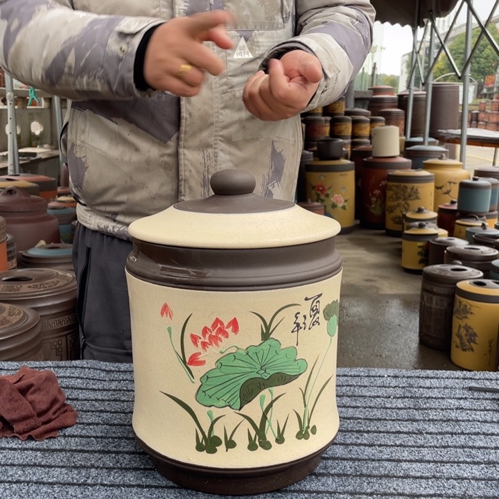 紫砂茶叶罐紫砂壶