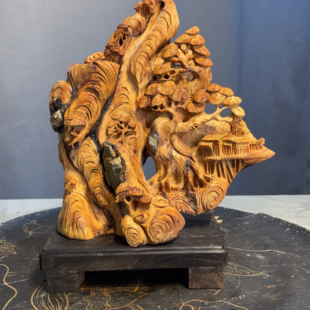 柏木（崖柏）崖柏意境山水