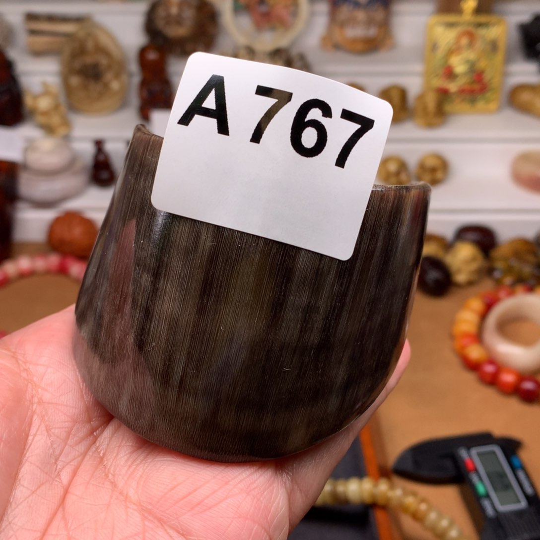 牛骨其他驴蹄手把件