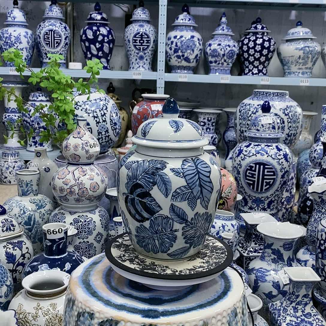 【闪购商品】摆件将军罐瓷器摆件………………………………