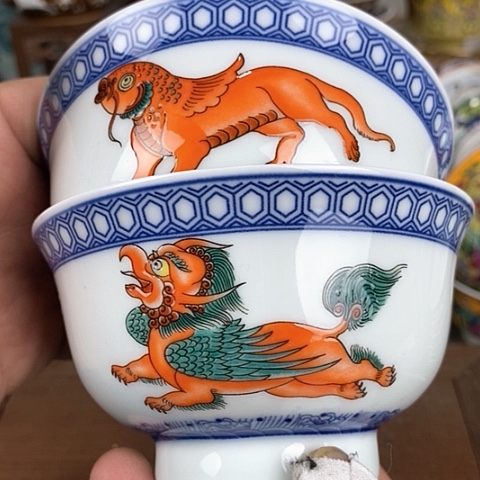 景德镇陶瓷藏式茶碗