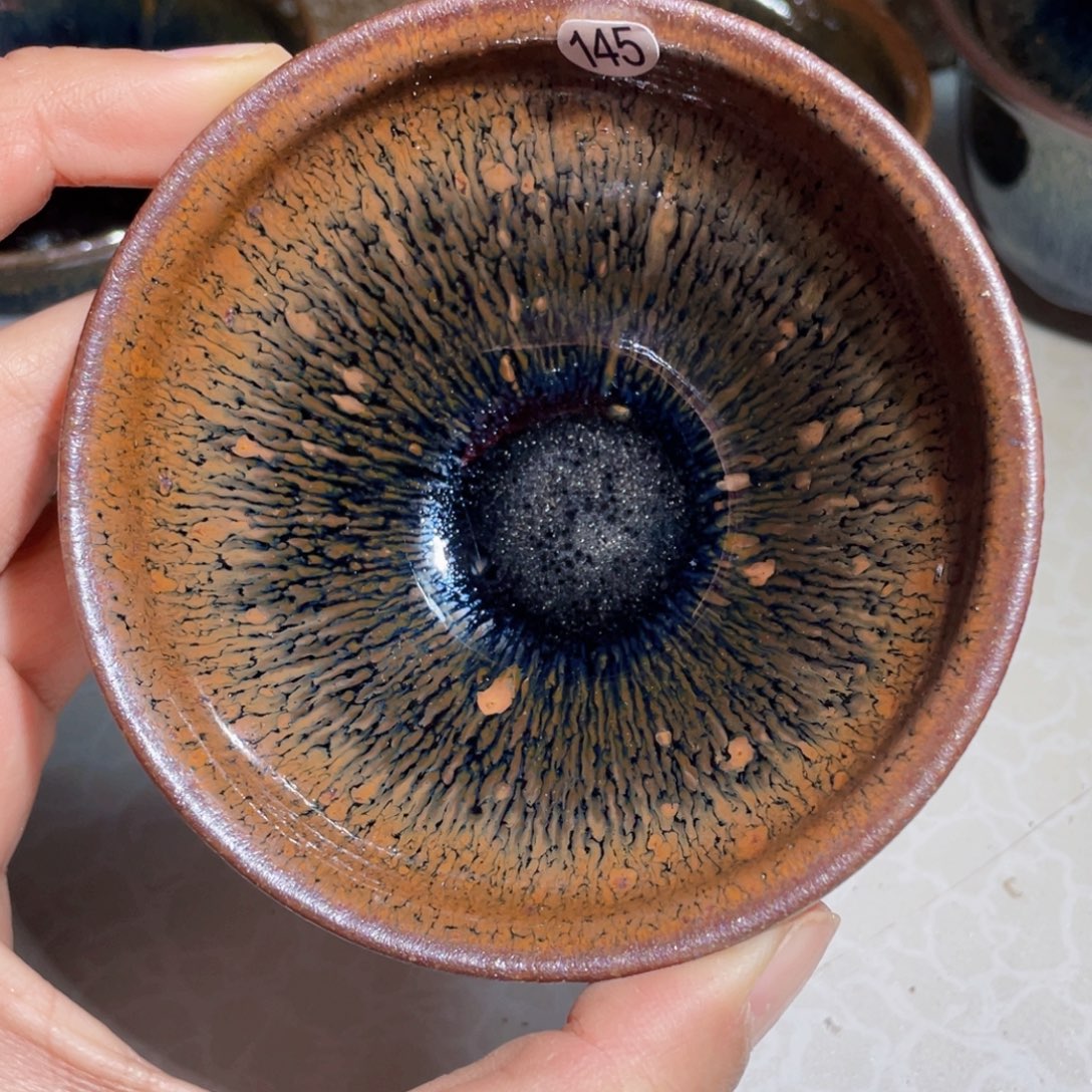 茶盏龙窑柴烧建盏145