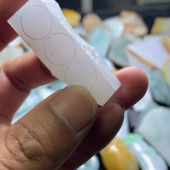 定制翡翠未镶嵌华**航翡翠