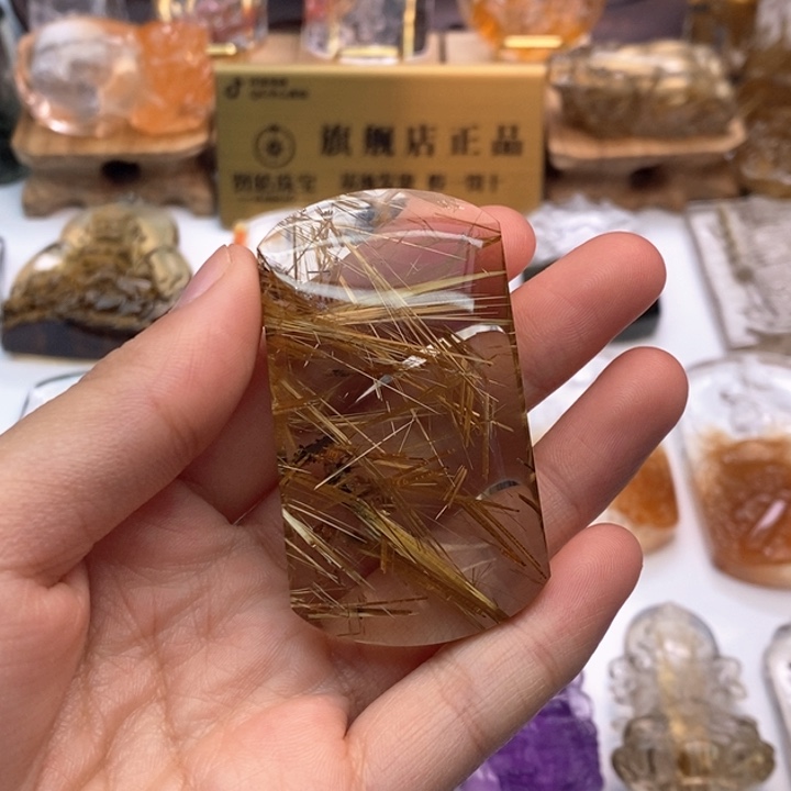 水晶颈饰未镶嵌陌***好定制