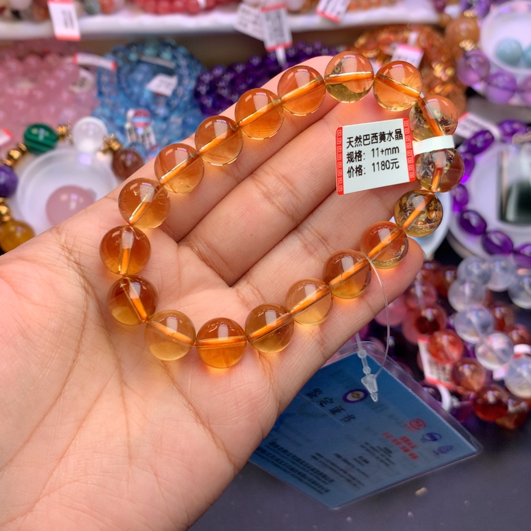 未镶嵌水晶手链手链